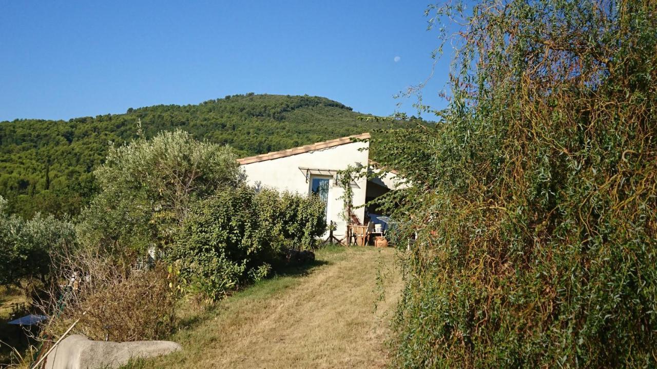 Ferienwohnung Maison De Campagne L'Etang Seillans Exterior foto